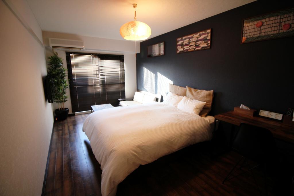 Ookini Hotels Karasuma Gojo Apartment كيوتو الغرفة الصورة